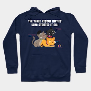 We Ru Va Rescue Kitties That Started It All Hoodie